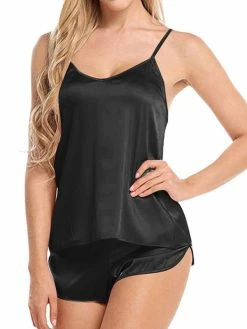 Emmiol Satin Cami Pajama Set