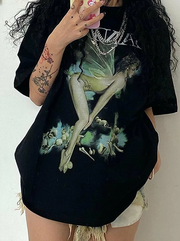 Emmiol Butterfly Fairy Graphic Tee