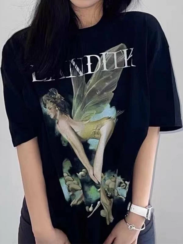 Emmiol Butterfly Fairy Graphic Tee - Image 4