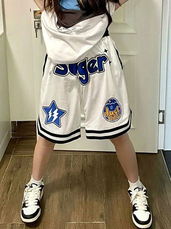 Emmiol Logo Mesh Baggy Basketball Shorts - Image 2