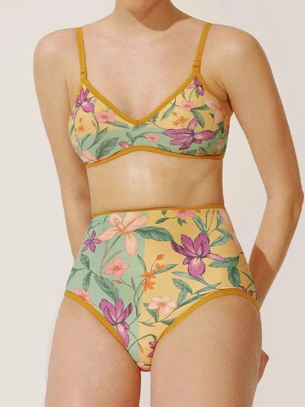 Emmiol Reversible Floral Print Bikini Set - Image 5