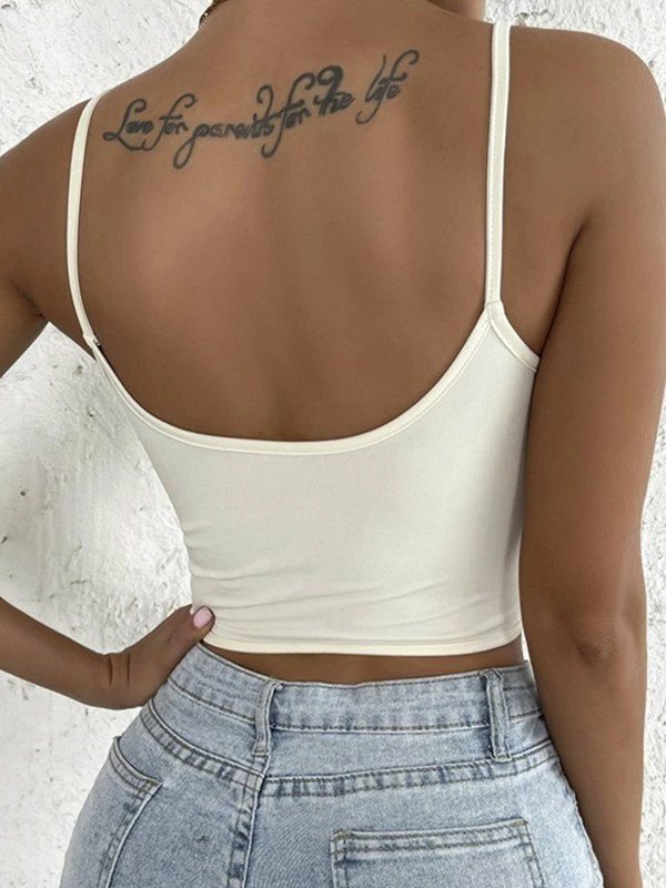 Emmiol Patchwork Eye Hook Y2K Corset Top - Image 5